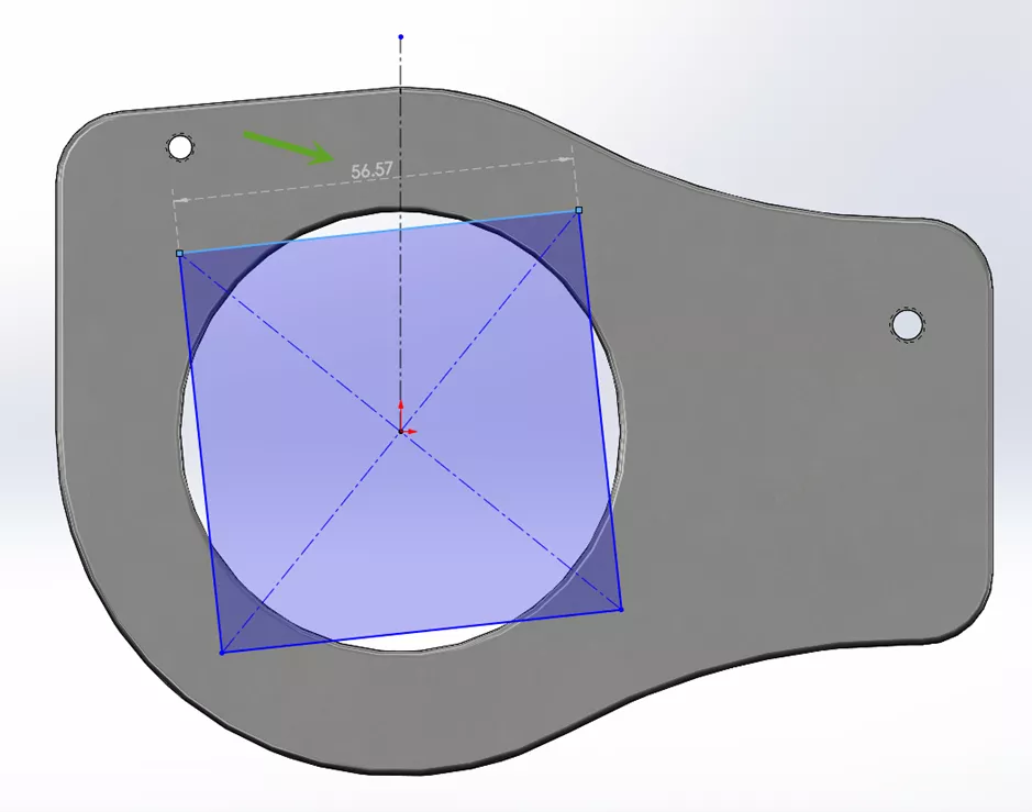 Sketch Dimension Previews SOLIDWORKS 2024