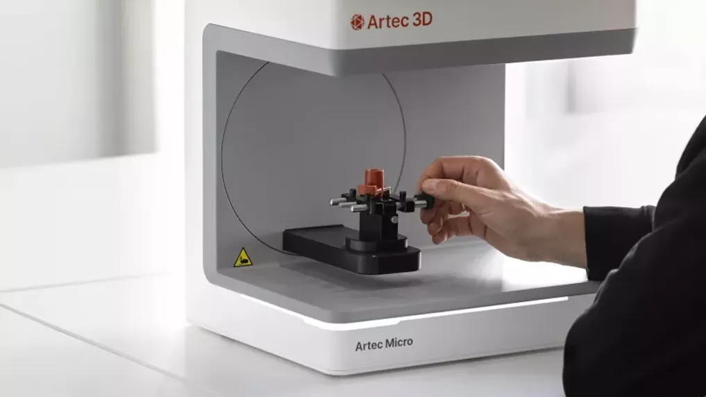 Artec Micro II مسح ثلاثي الأبعاد بديهي وسهل الاستخدام