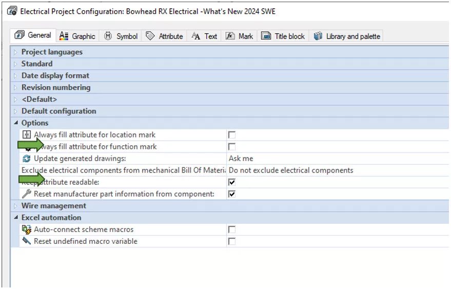 Removing Manufacturer Part Data & Resetting an Undefined Macro Variable in SOLIDWORKS Electrical 2024