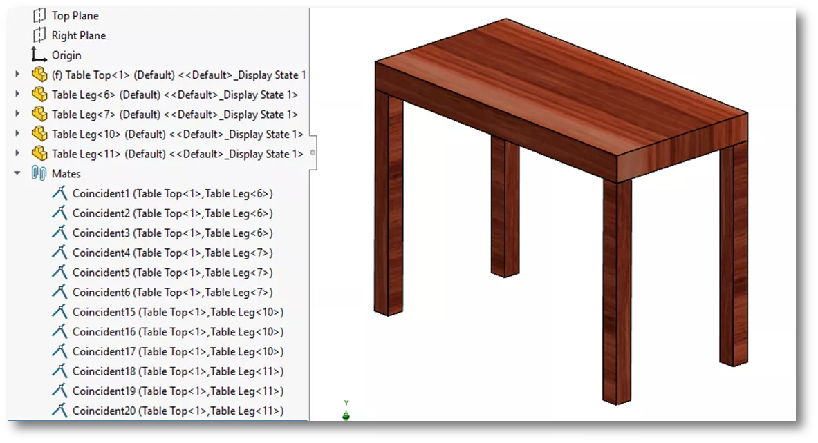 How to Use Copy with Mates in SOLIDWORK S