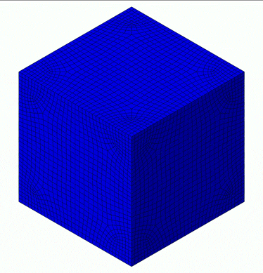 Composite RVE Under Load in Abaqus