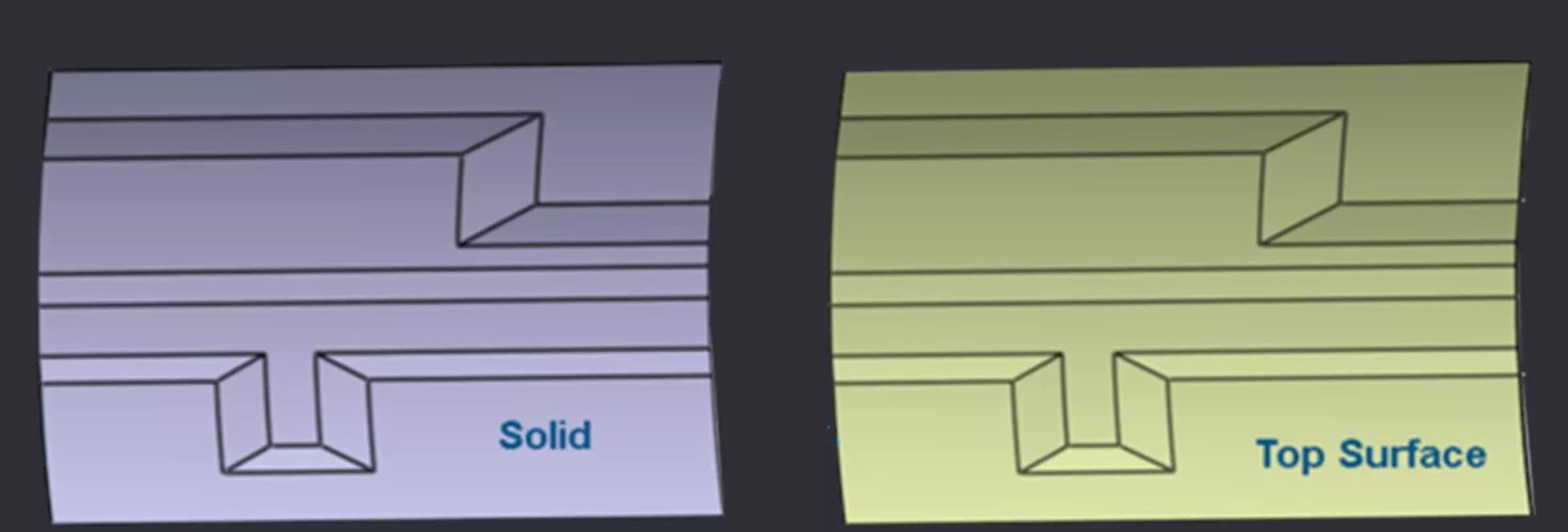 Solid en bovenvlak maken 3DEXPERIENCE CATIA