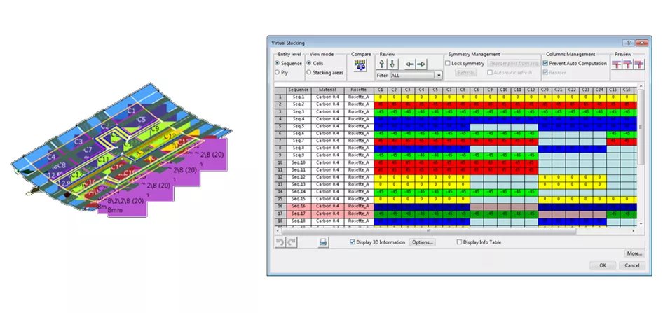 Virtueel stapelen 3DEXPERIENCE CATIA Composites