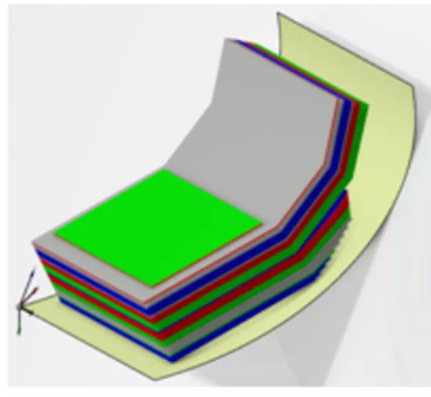 Vlakvulling met constante offset 3DEXPERIENCE CATIA