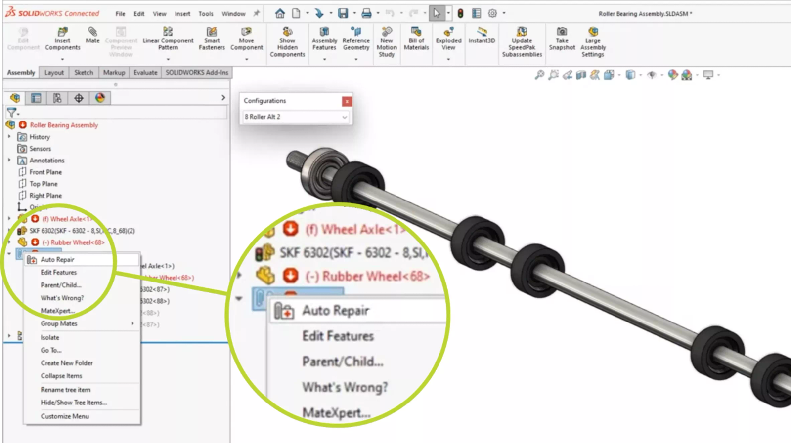 SOLIDWORKS 2023 Auto Repair