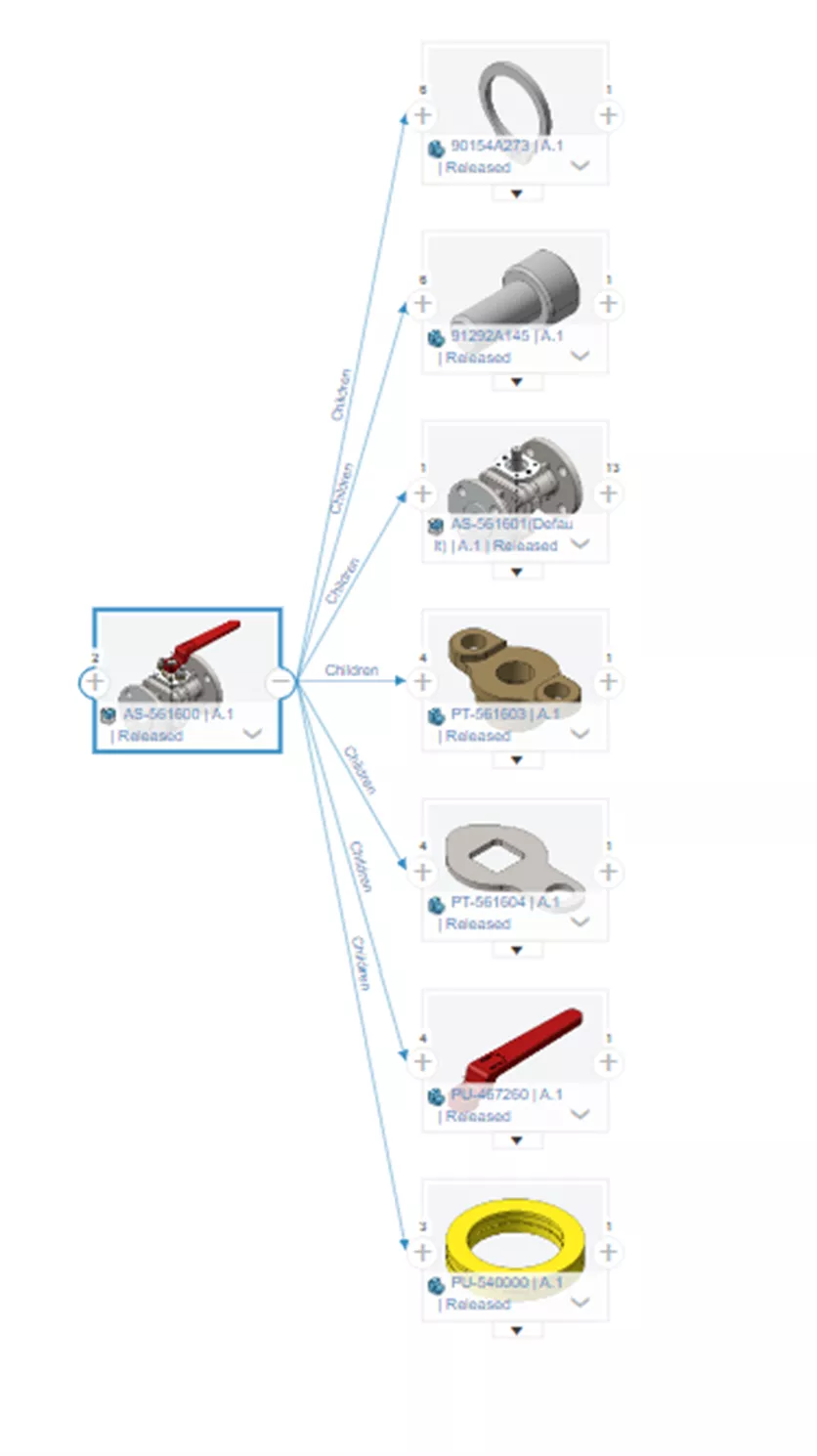 Visualización de referencias 3DEXPERIENCE 