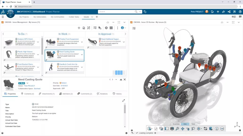 Proceso de cambio de ingeniería en SOLIDWORKS PDM frente a 3DEXPERIENCE CLOUD PDM 