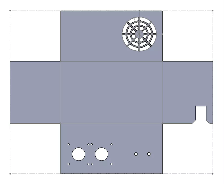 Plaatmetaalmethode SOLIDWORKS kostprijsberekening 