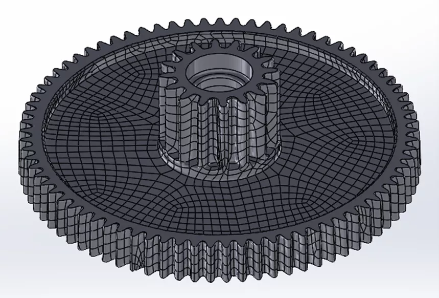 Hibrit Model NURBS otomatik yüzey modeli ve geometrik bir STEP dosyası kombinasyonu