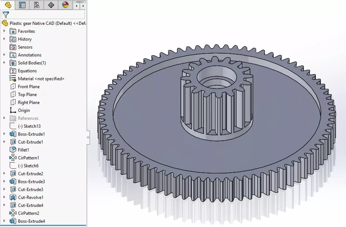 Yerel SOLIDWORKS Parça Dosyası 