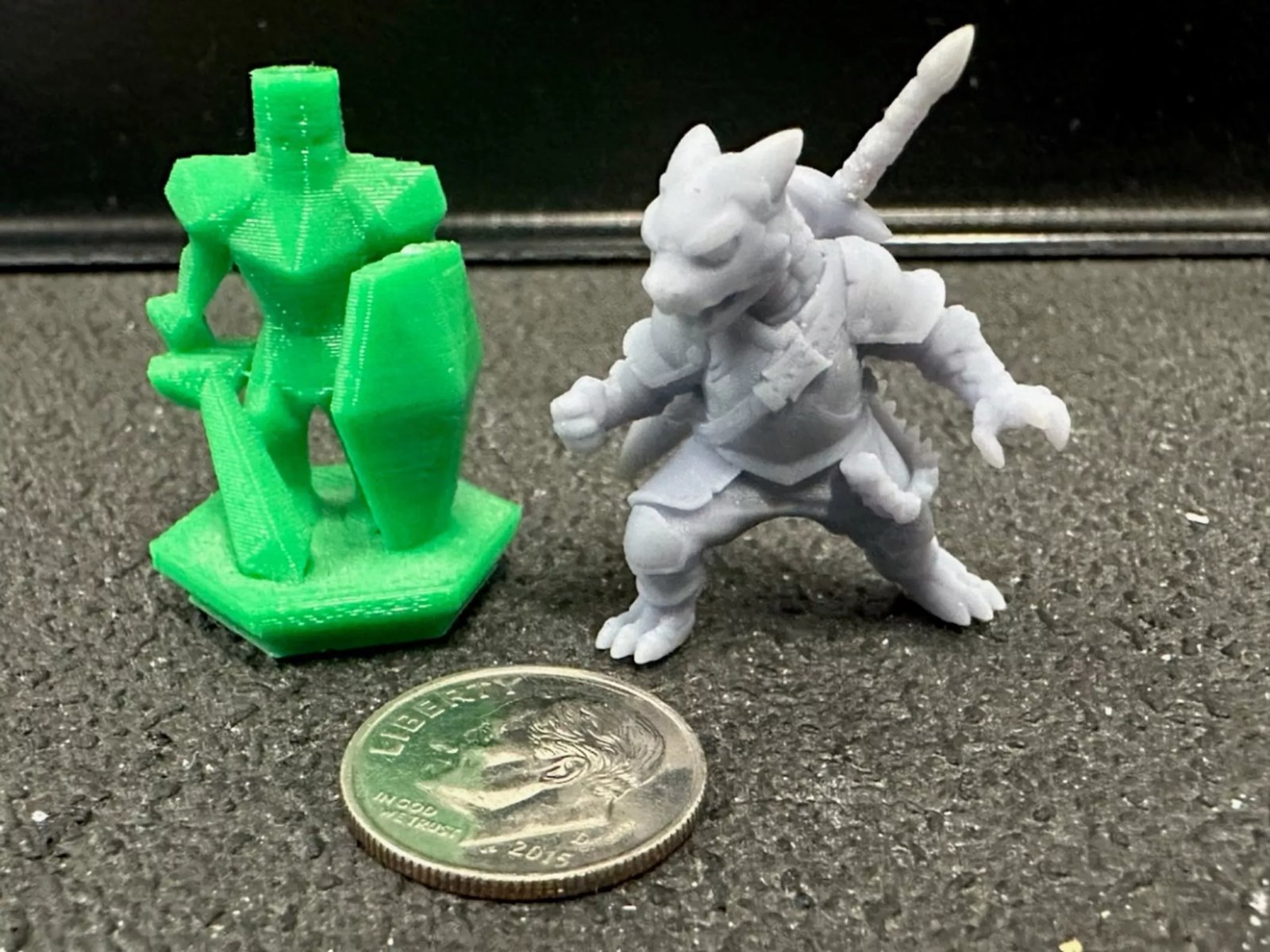 Miniaturas impresas en 3D