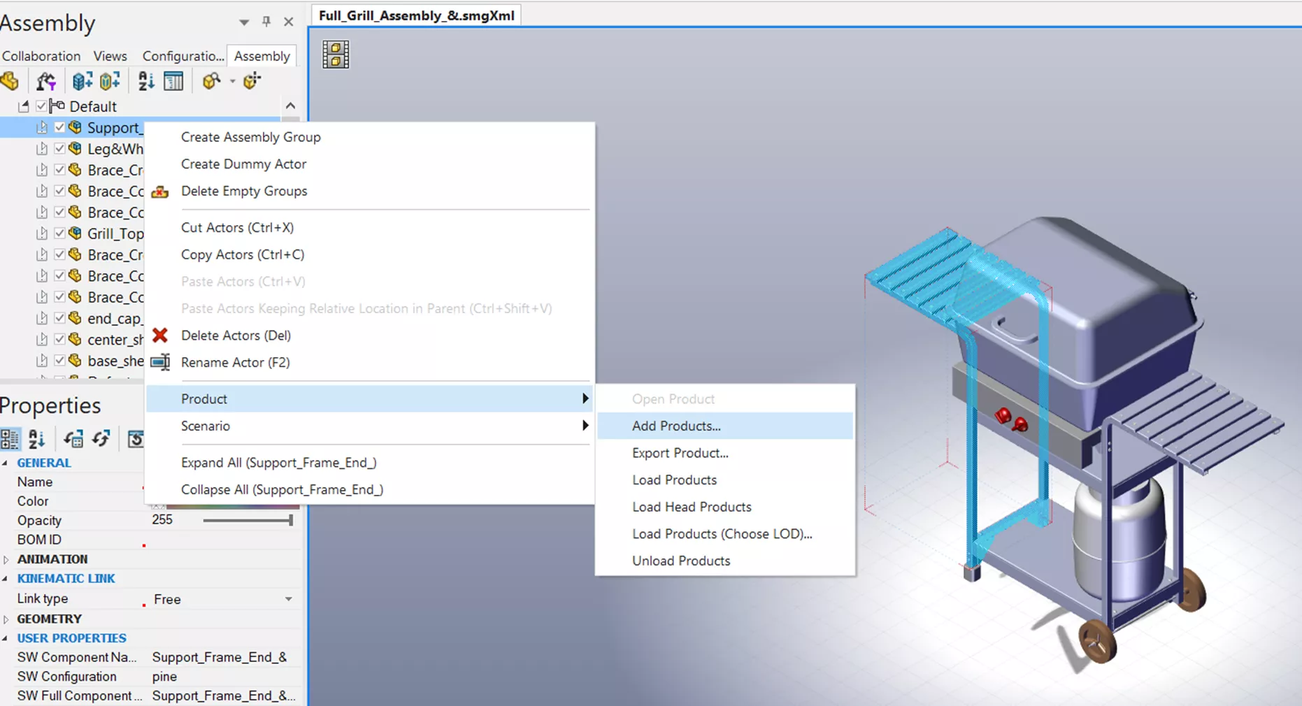 SOLIDWORKS Composer Aktualisierungswerkzeug für die oberste Ebene und Unterbaugruppen - Bewährte Praktiken