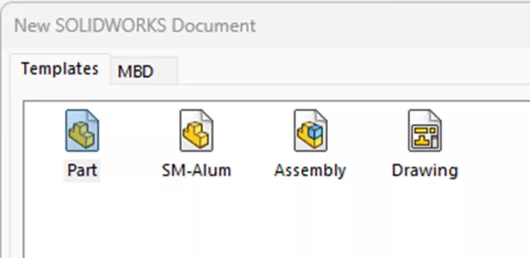 Wie man eine Vorlage in SOLIDWORKS erstellt